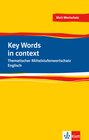 Buchcover Key Words in context