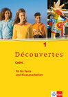 Buchcover Découvertes Cadet 1. Fit für Tests und Klassenarbeiten