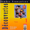 Buchcover Etudes Françaises - Découvertes 1 / Série jaune - Französisch als 1. Fremdsprache / Schülerbuch (Stufenband für die Klas