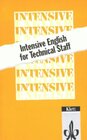 Buchcover Intensive English for Technical Staff