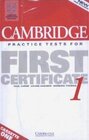 Buchcover Cambridge Practice Tests for First Certificate / Student's Book