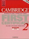 Buchcover Cambridge Practice Tests for First Certificate / Student's Book