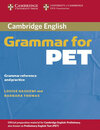 Buchcover Cambridge Grammar for PET