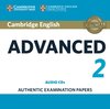 Buchcover Cambridge English Advanced 2 for updated exam