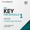 Buchcover Cambridge Key for Schools 1 for revised exam from 2020