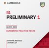 Buchcover Cambridge English Preliminary 1 for revised exam from 2020