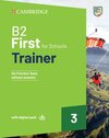 Buchcover B2 First for Schools Trainer 3