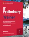 Buchcover B1 Preliminary for Schools Trainer 1