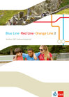 Buchcover Blue Line - Red Line - Orange Line / Action UK! Lehrermaterial