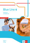 Buchcover Blue Line 4 R-Zug. Ausgabe Bayern