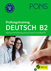 Buchcover PONS Prüfungstraining Deutsch B2