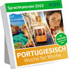 Buchcover PONS Sprachkalender Portugiesisch 2023