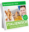 Buchcover PONS Sprachkalender 2024 Italienisch