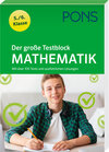 Buchcover PONS Der große Testblock Mathematik 5./6. Klasse