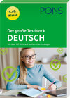 Buchcover PONS Der große Testblock Deutsch 5./6. Klasse