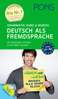 Buchcover PONS Grammatik kurz & bündig Deutsch als Fremdsprache