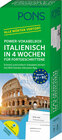 Buchcover PONS Power-Vokabelbox Italienisch in 4 Wochen für Fortgeschrittene