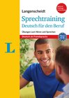 Buchcover Langenscheidt Sprechtraining Deutsch für den Beruf - Buch mit MP3-Download