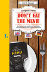 Buchcover Langenscheidt Don't eat the menu!