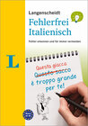 Buchcover Langenscheidt Fehlerfrei Italienisch