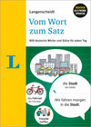 Buchcover Langenscheidt Vom Wort zum Satz - Deutsch als Fremdsprache