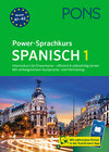 Buchcover PONS Power-Sprachkurs Spanisch 1