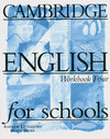 Buchcover Cambridge English for Schools / Workbook 4. Lernjahr