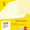Buchcover Découvertes 3. Ausgabe 1. oder 2. Fremdsprache