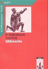Buchcover De origine et situ Germanorum
