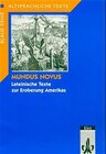 Buchcover Mundus Novus. Lateinische Texte zur Eroberung Amerikas