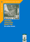 Buchcover Historia Apollonii regis Tyri. Textausgabe