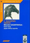 Buchcover Bellum Iugurthinum