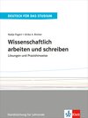 Buchcover Wissenschaftlich arbeiten und schreiben