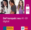 Buchcover DaF kompakt neu A1 - B1 digital