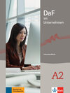 Buchcover DaF im Unternehmen A2