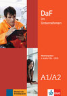 Buchcover DaF im Unternehmen A1-A2