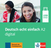 Buchcover Deutsch echt einfach A2 digital