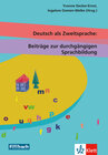 Buchcover Deutsch als Zweitsprache: Beiträge zu einer durchgängigen Sprachbildung