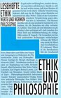 Buchcover Ethik und Philosophie