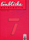 Buchcover Einblicke Mathematik - Ausgabe für Rheinland-Pfalz. Bisherige Ausgabe / 7. Schuljahr