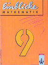 Buchcover Einblicke Mathematik - Ausgabe für Baden-Württemberg, Schleswig-Holstein.... / Schülerband 9. Schuljahr