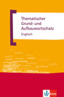 Buchcover Thematischer Grund- und Aufbauwortschatz Englisch