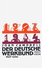 Buchcover Der deutsche Werkbund 1907-1934