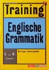 Buchcover Training Englische Grammatik