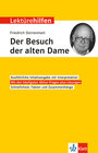 Buchcover Klett Lektürehilfen Friedrich Dürrenmatt, Der Besuch der alten Dame