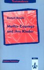 Buchcover Textanalysen Bertolt Brecht "Mutter Courage und Ihre Kinder"