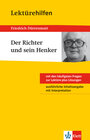 Buchcover Klett Lektürehilfen - Friedrich Dürrenmatt, Der Richter und sein Henker
