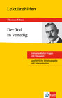 Buchcover Klett Lektürehilfen - Thomas Mann, Der Tod in Venedig
