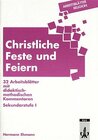 Buchcover Christliche Feste und Feiern