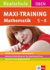 Buchcover Maxi-Training Realschule Mathematik 5.-8. Klasse